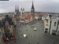 zur Webcam Halle an der Saale - Marktplatz