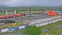 Webcam Panamakanal - Gatun Locks laden