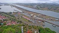 Webcam Panamakanal - Pedro Miguel Locks laden