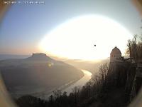Webcam Festung Königstein - Elbtalblick laden