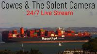 Webcam Cowes - The Solent laden