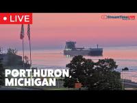 Webcam Port Huron - Blue Water Bride laden