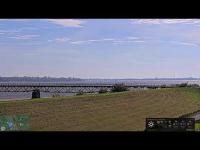 Stade Grauer Ort - Elbe Panoramablick open webcam 